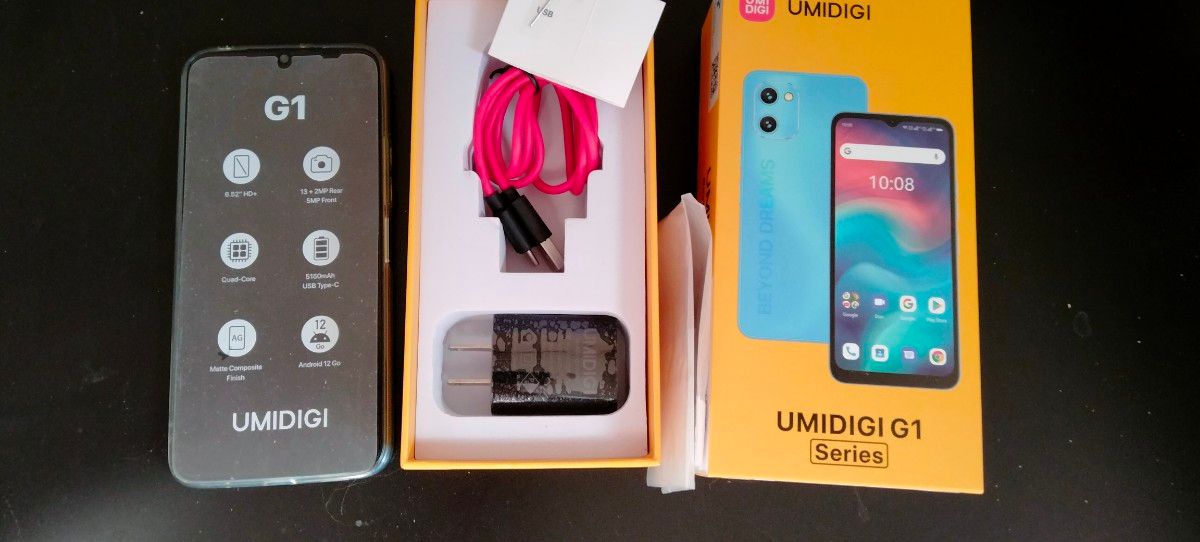 【期間限定】Android12GOスマートフォン本体 UMIDIGI G1 32GB 6.52 HD