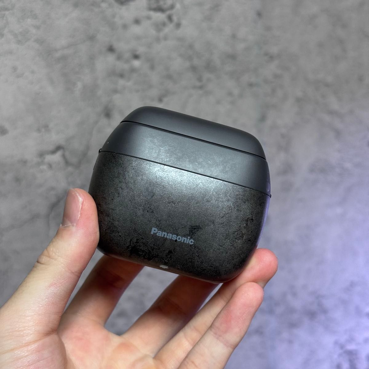 美品】Panasonic ラムダッシュ パームイン ES-PV6A-K マーブル 美品】Panasonic ラムダッシュ パームイン ES-PV6A-K マーブル