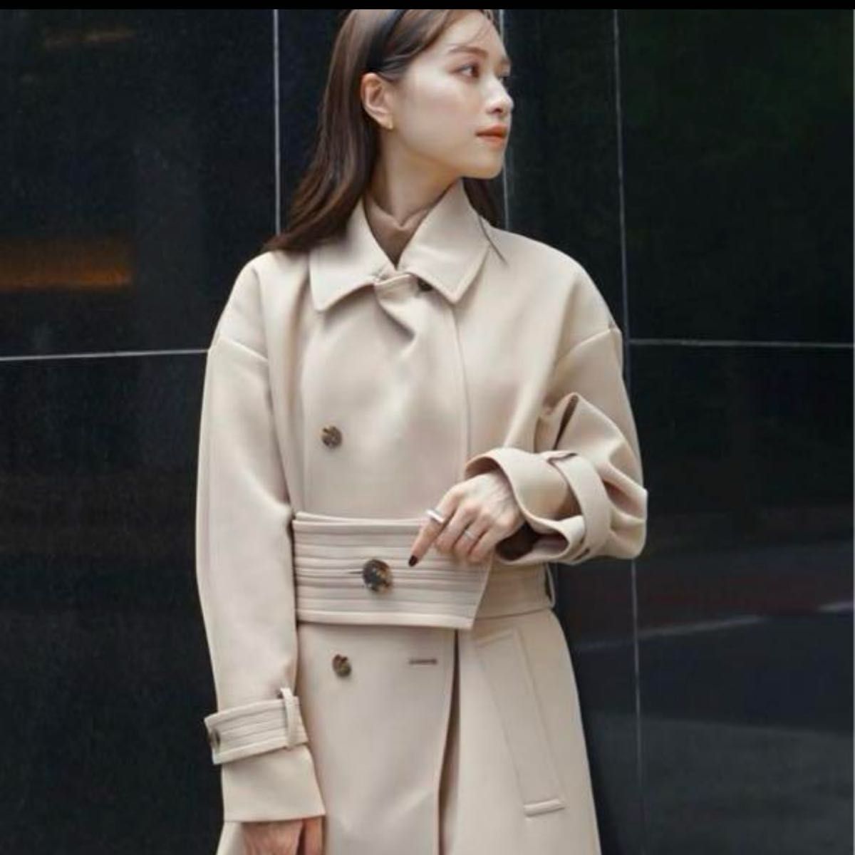 laubeblanc Wide belt Trench coat|Yahoo!フリマ(旧PayPayフリマ) laubeblanc Wide belt Trench coat|Yahoo!フリマ(旧PayPayフリマ)