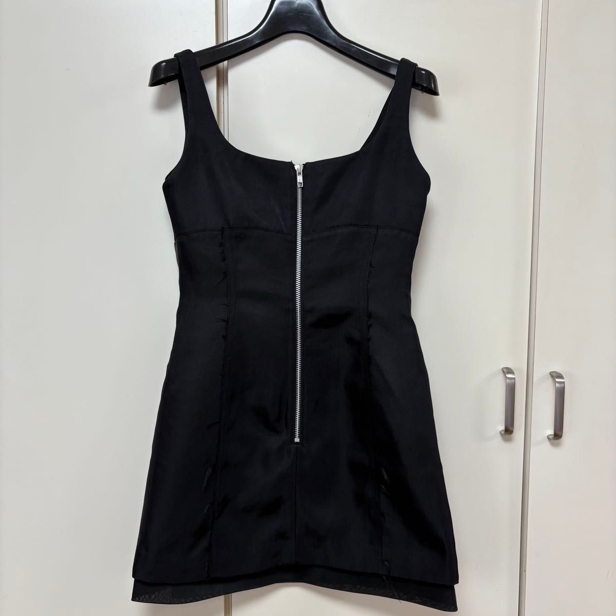 新品 josemoon SQUARE NECK SATIN MINIDRESS サテン ミニ 新品 josemoon SQUARE NECK SATIN MINIDRESS サテン ミニ
