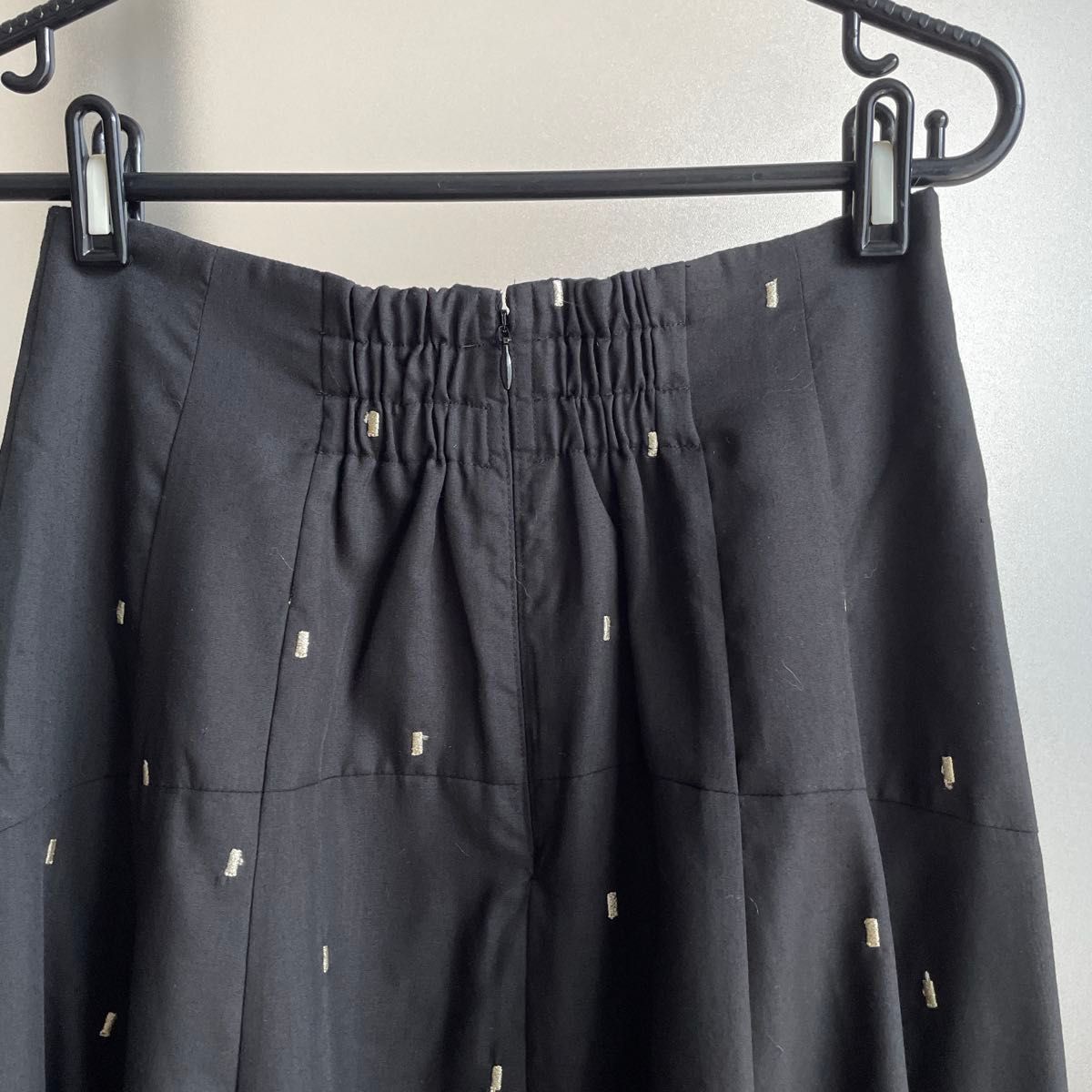 新品 アプワイザーリッシェ Apuweiser-riche ドット 刺繍 フレア