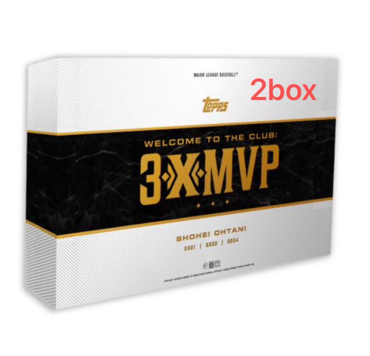 新品2ボックス 2025 Topps Welcome to the Club 3X MVP 未開封 新品2ボックス 2025 Topps Welcome to the Club 3X MVP 未開封
