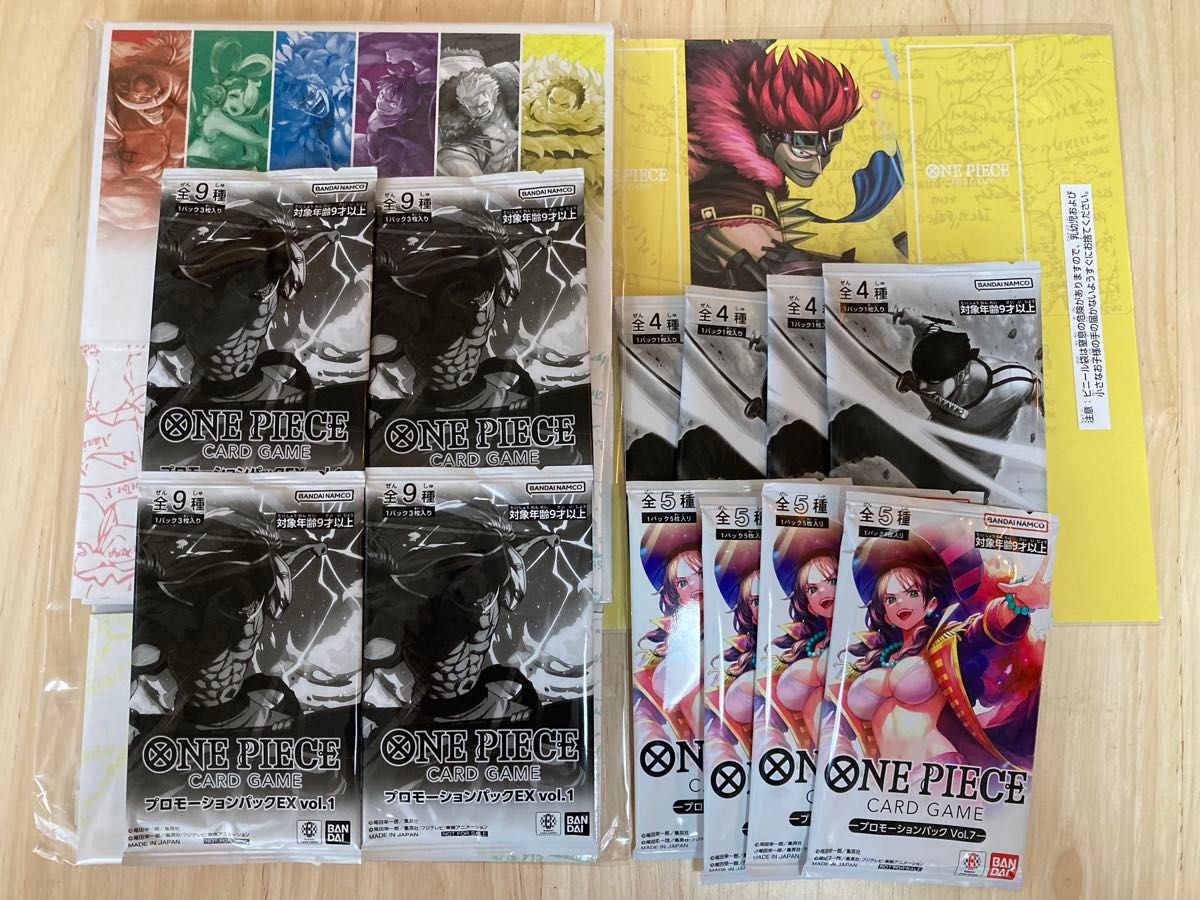 ONE PIECE カードゲーム プロモーションパックEX vol 1 4パック ONE PIECE カードゲーム プロモーションパックEX vol 1 4パック
