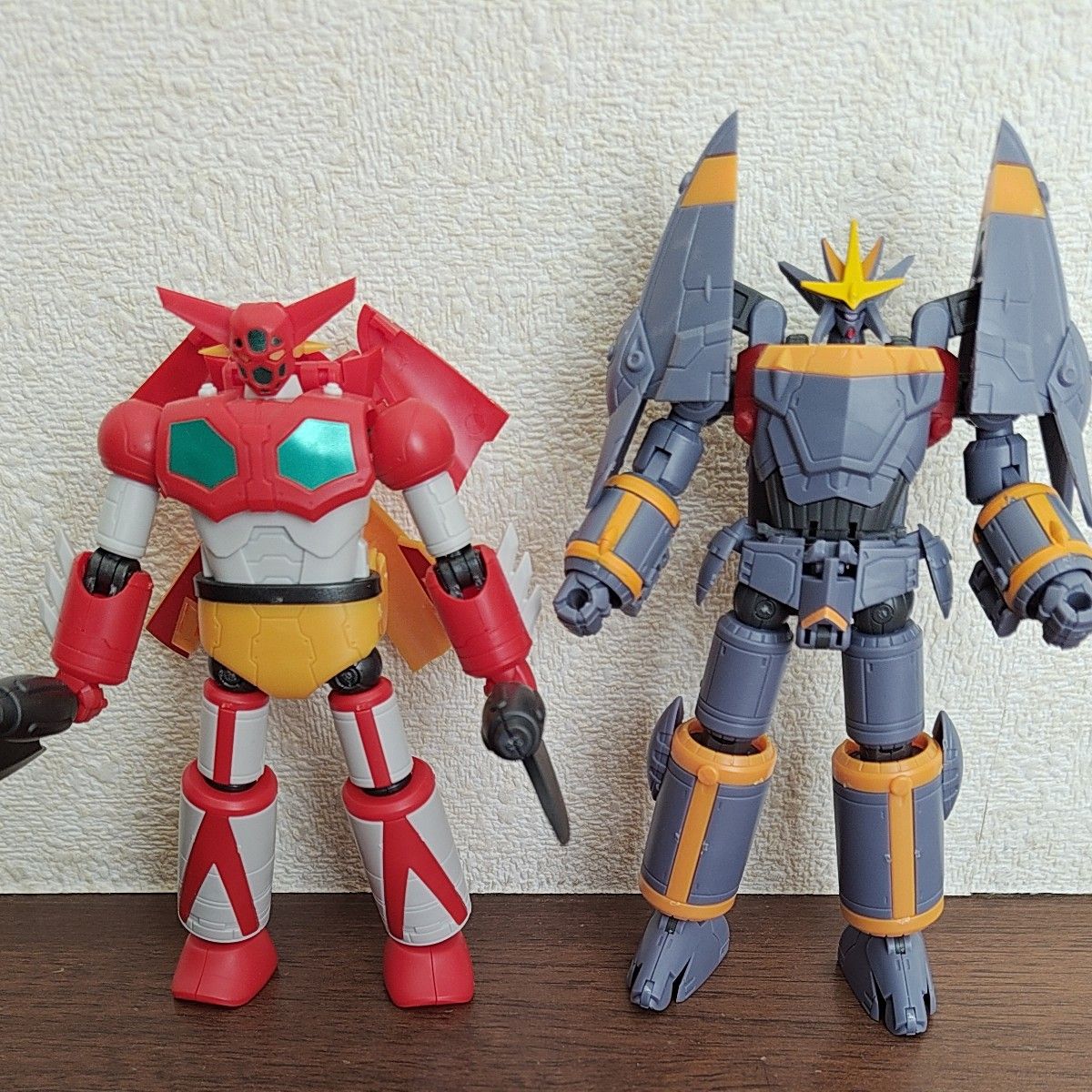 組立済】MODEROID ミニ合体変形 ゲッター1&ガンバスター 組立済】MODEROID ミニ合体変形 ゲッター1&ガンバスター