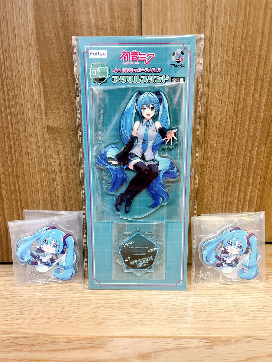 フリューくじ 初音ミク ぬーどるストッパーフィギュア D賞 F賞 フリューくじ 初音ミク ぬーどるストッパーフィギュア D賞 F賞