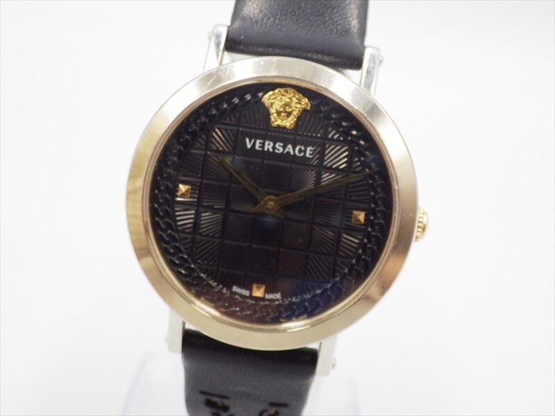 401952【1円スタート】VERSACE ヴェルサーチ 稼動品 ミアンダー 401952【1円スタート】VERSACE ヴェルサーチ 稼動品 ミアンダー