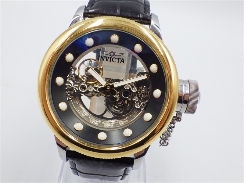 402166/①【1円スタート】INVICTA インビクタ 稼動品 ロシアン 402166/①【1円スタート】INVICTA インビクタ 稼動品 ロシアン