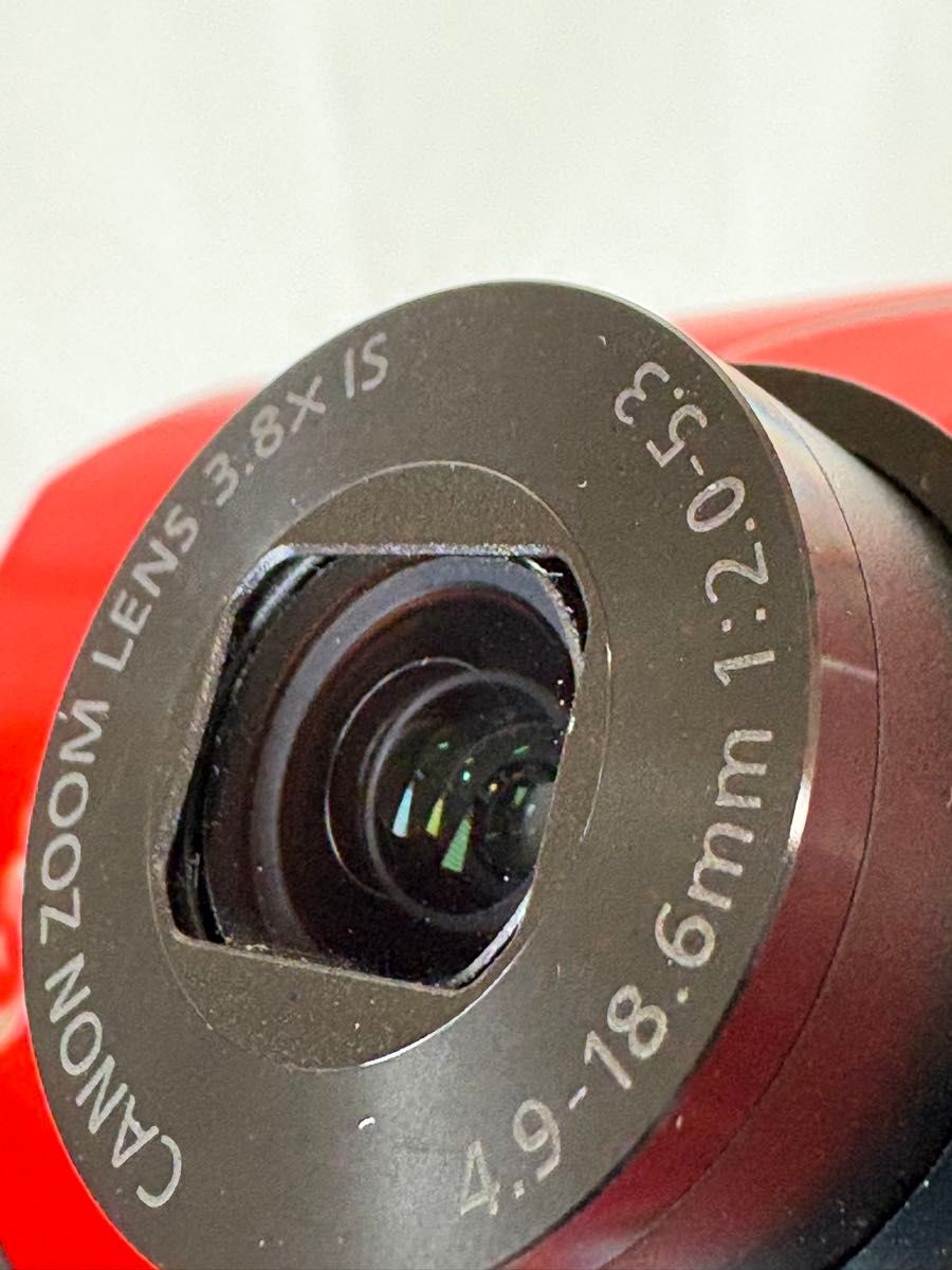 Canon デジタルカメラ IXY 30S レッド 箱 取説 充電器あります Canon デジタルカメラ IXY 30S レッド 箱 取説 充電器あります