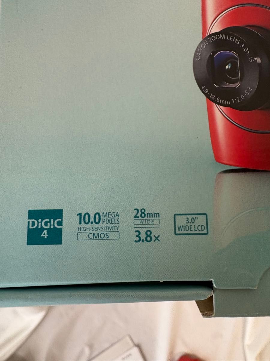 Canon デジタルカメラ IXY 30S レッド 箱 取説 充電器あります Canon デジタルカメラ IXY 30S レッド 箱 取説 充電器あります