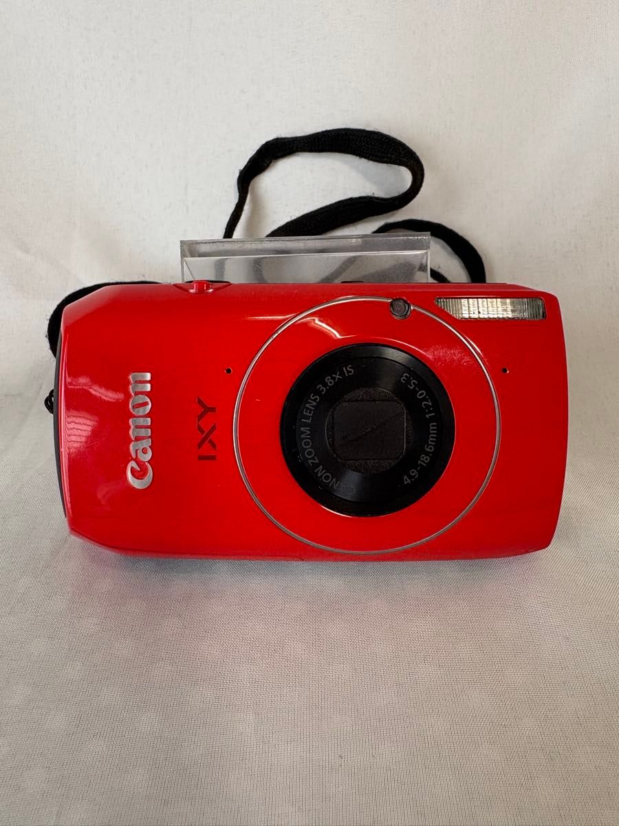 Canon デジタルカメラ IXY 30S レッド 箱 取説 充電器あります Canon デジタルカメラ IXY 30S レッド 箱 取説 充電器あります