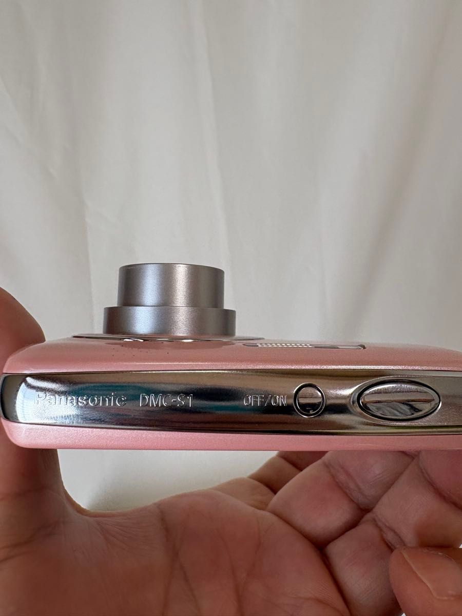 Panasonic LUMIX デジタルカメラ DMC- S1 ピンク 箱 取説 充電器 Panasonic LUMIX デジタルカメラ DMC- S1 ピンク 箱 取説 充電器