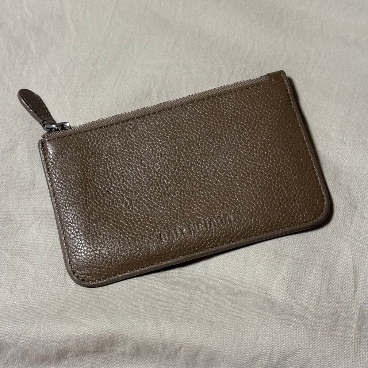 美品 BALENCIAGA フラグメントケース カードケースブラウン 美品 BALENCIAGA フラグメントケース カードケースブラウン