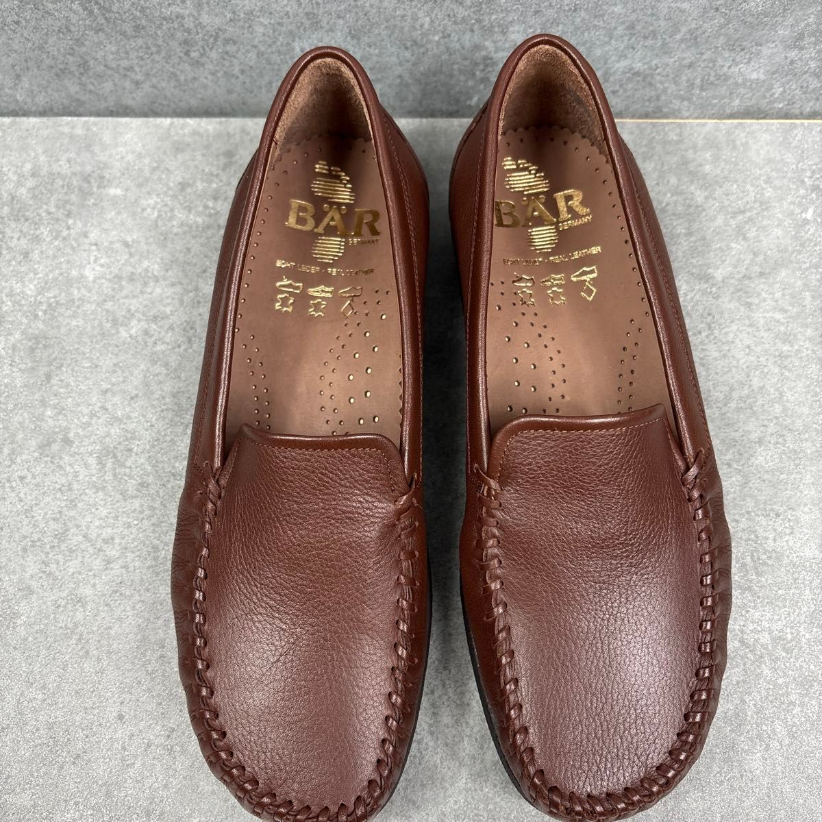 未使用級 BAR ベアー コンフォートシューズ レザー 6 ブラウン 未使用級 BAR ベアー コンフォートシューズ レザー 6 ブラウン