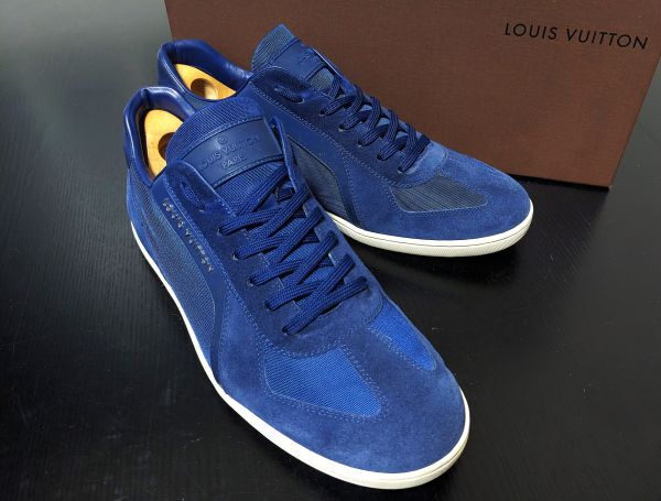 使用僅か ヴィトン 7.5 LOUIS VUITTON ♯MS0115 コバルトブルー 使用僅か ヴィトン 7.5 LOUIS VUITTON ♯MS0115 コバルトブルー