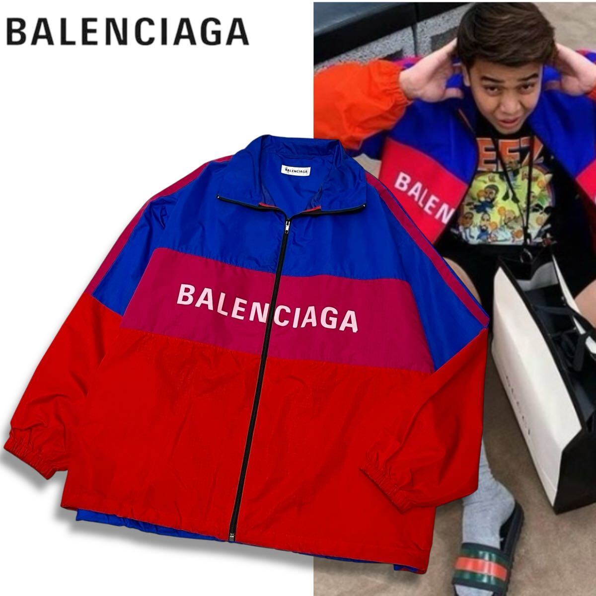 28 国内正規品 BALENCIAGA バレンシアガ 528638 TYD33 Logo Zip 28 国内正規品 BALENCIAGA バレンシアガ 528638 TYD33 Logo Zip