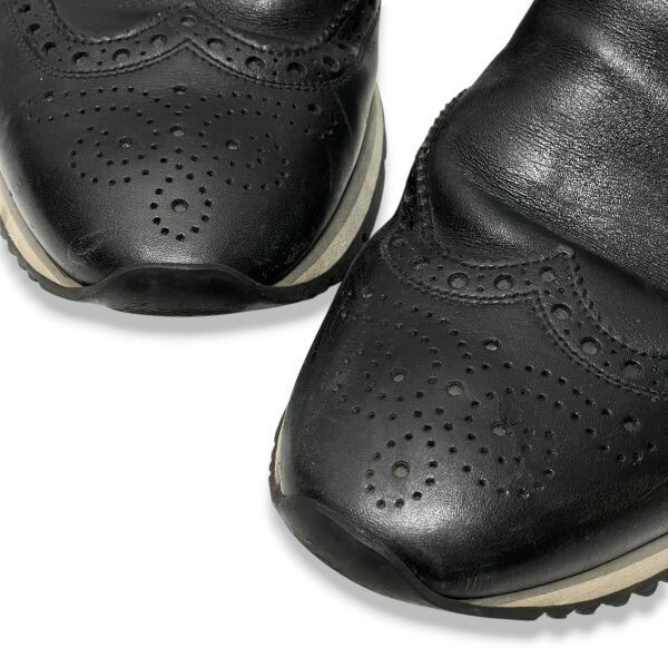 20 正規品 PRADA プラダ 2DE104 レザー スリッポン ウィング 20 正規品 PRADA プラダ 2DE104 レザー スリッポン ウィング