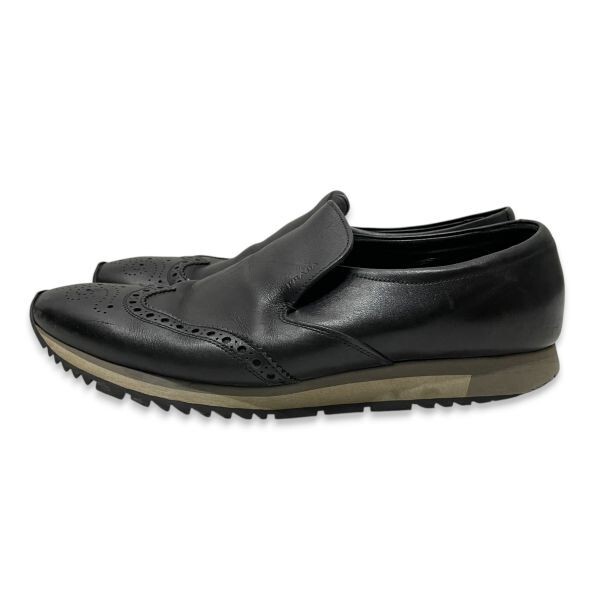 20 正規品 PRADA プラダ 2DE104 レザー スリッポン ウィング 20 正規品 PRADA プラダ 2DE104 レザー スリッポン ウィング