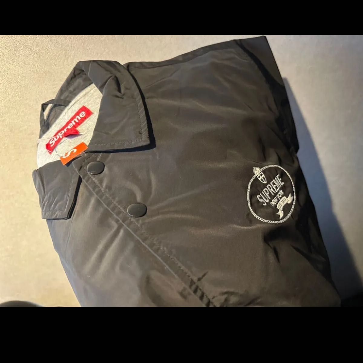 supreme Crest Coaches Jacket black クレストコーチジャケット supreme Crest Coaches Jacket black クレストコーチジャケット
