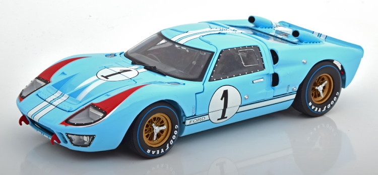 Shelby Collectibles 1/18 フォード GT40 MK 2 1番 優勝 ル・マン24時間耐久レース 1966 映画フォードvsフェラーリ