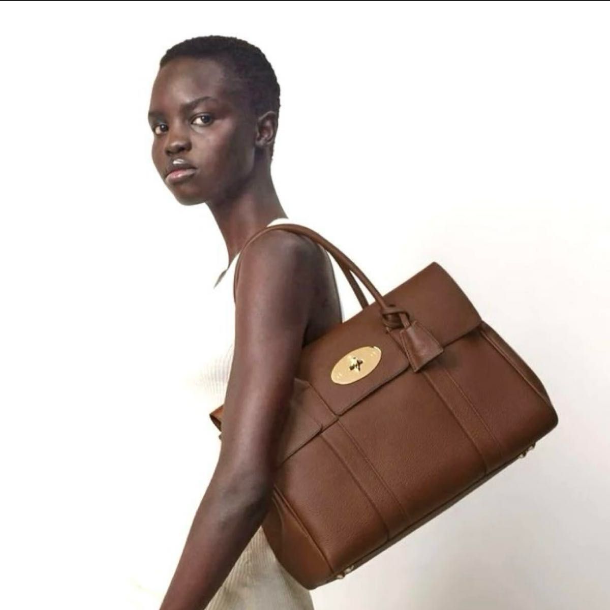 美品】mulberry マルベリー ベイズウォーター トートバッグ 美品】mulberry マルベリー ベイズウォーター トートバッグ