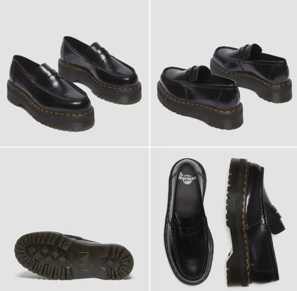 美品【Dr Martens/ドクターマーチン】Penton Ⅱ Quad BLACK UK4 美品【Dr Martens/ドクターマーチン】Penton Ⅱ Quad BLACK UK4