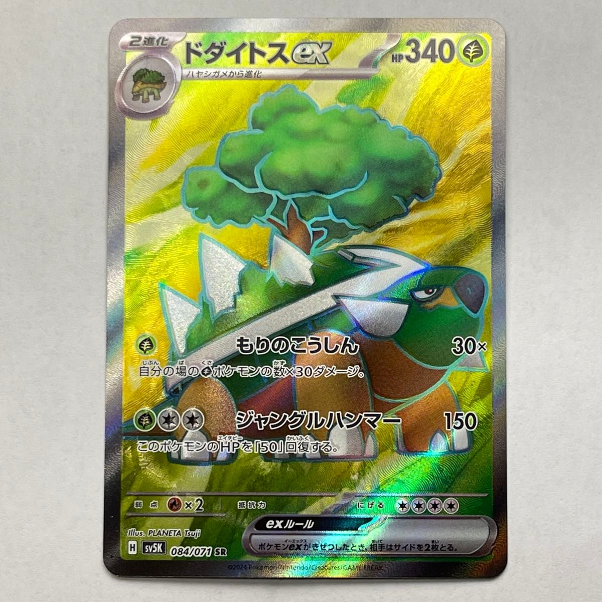 ドダイトスex SR SV5K 084/071 ワイルドフォース ポケモンカード ドダイトスex SR SV5K 084/071 ワイルドフォース ポケモンカード