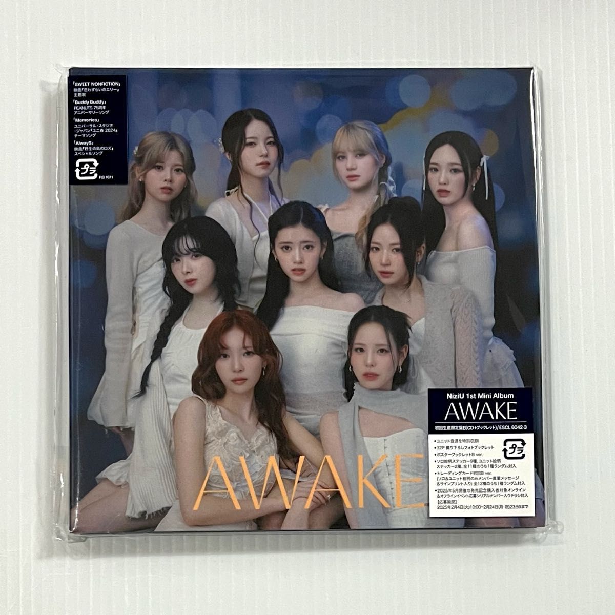 NiziU 1st Mini Album AWAKE 初回限定B盤CD(トレカ・シリアル NiziU 1st Mini Album AWAKE 初回限定B盤CD(トレカ・シリアル