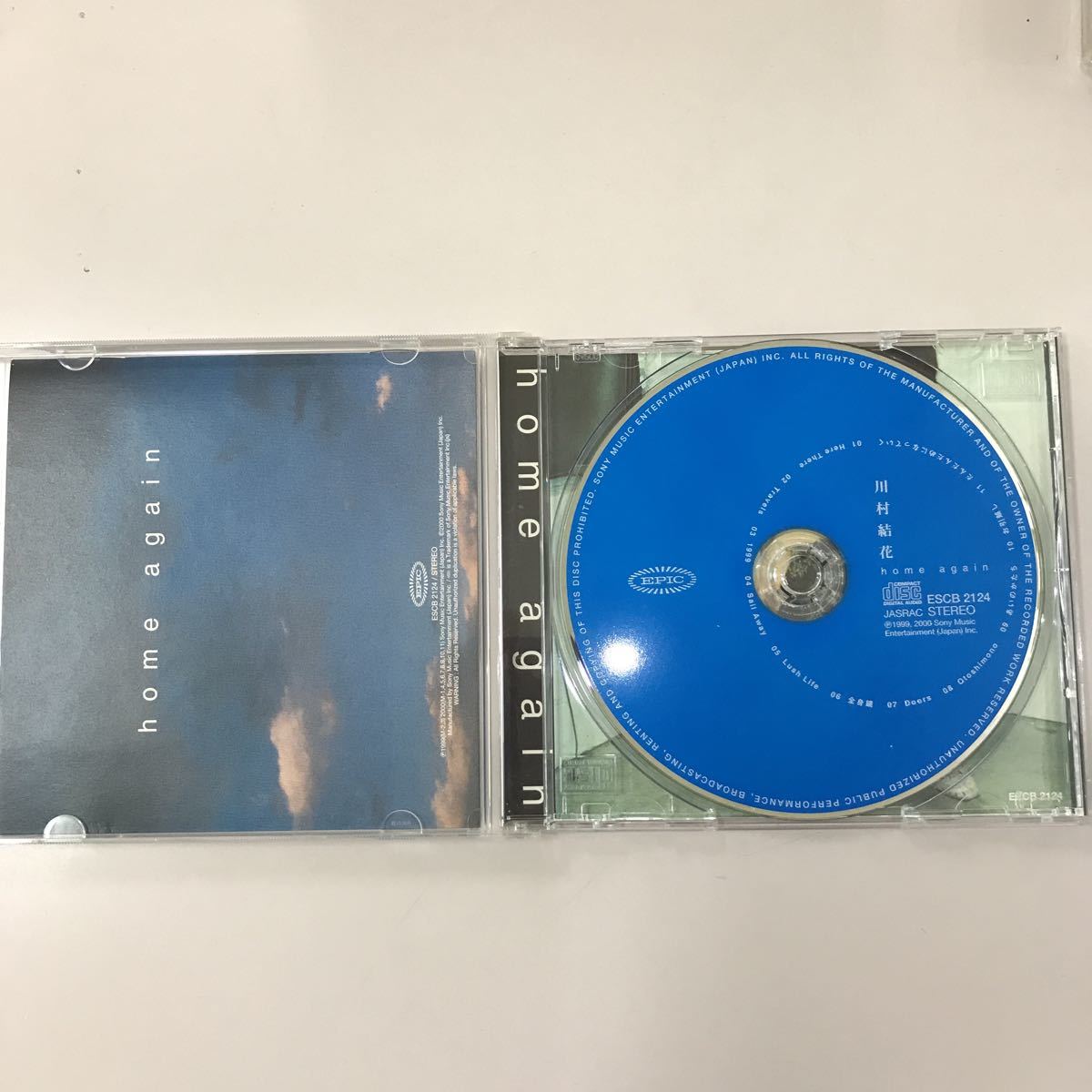 CD 中古☆【邦楽】川村結花 ホームアゲイン_画像3