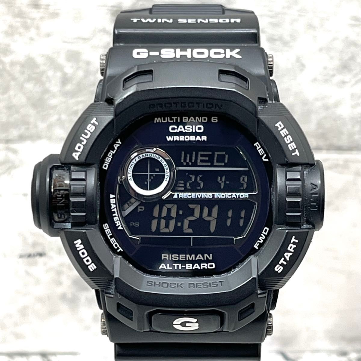 カシオ Gショック G-SHOCK GW-9200BWJ-1JF 腕時計 RISEMAN カシオ Gショック G-SHOCK GW-9200BWJ-1JF 腕時計 RISEMAN