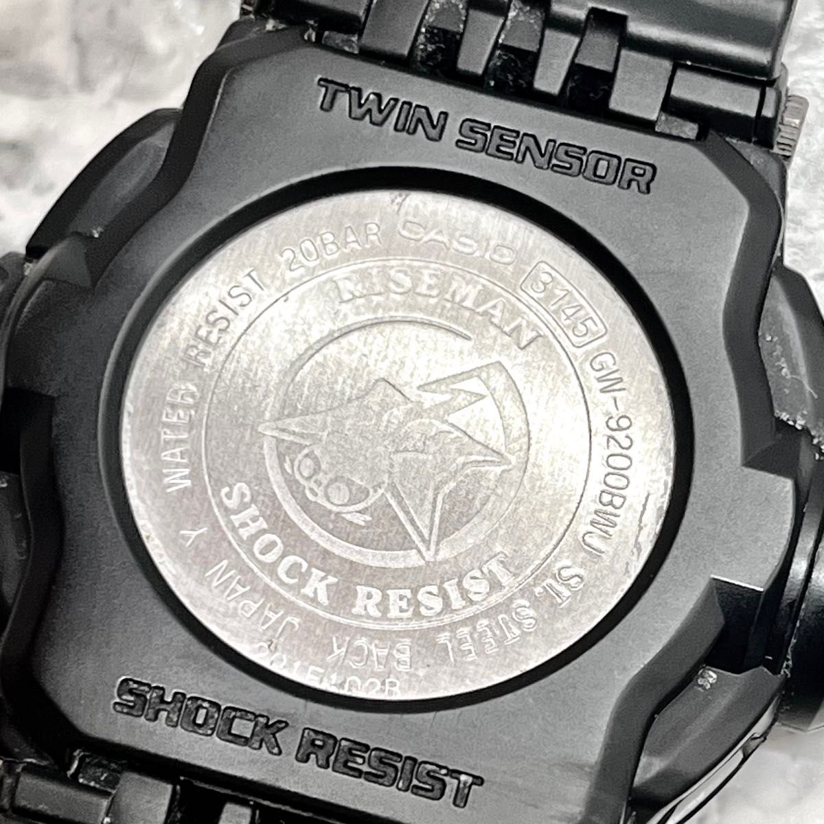 カシオ Gショック G-SHOCK GW-9200BWJ-1JF 腕時計 RISEMAN カシオ Gショック G-SHOCK GW-9200BWJ-1JF 腕時計 RISEMAN