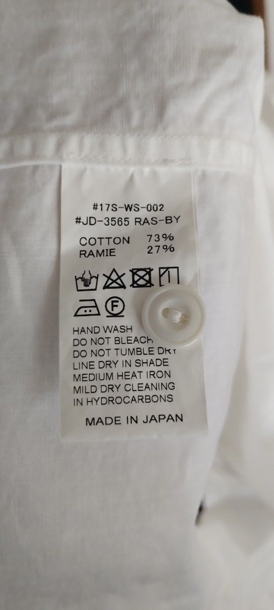 danton ダントン 半袖 ホワイトシャツ 丸襟 シンプル 白シャツ danton ダントン 半袖 ホワイトシャツ 丸襟 シンプル 白シャツ
