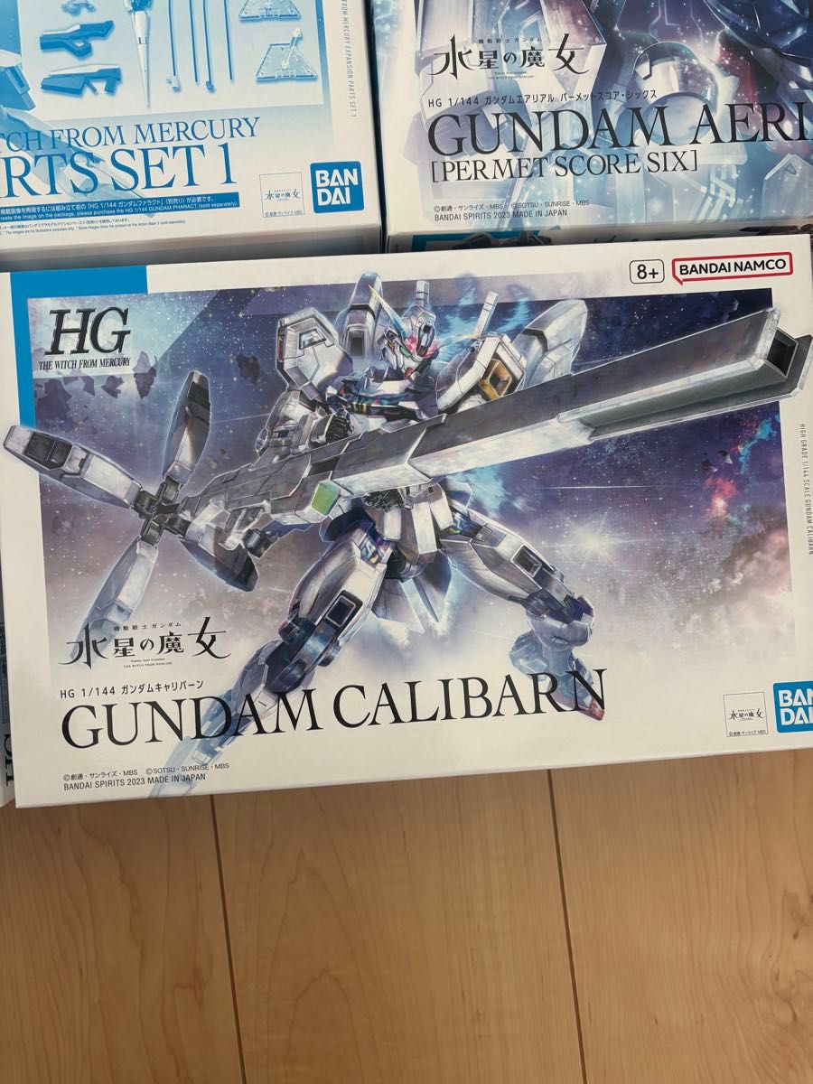 未使用 6体セット HG 1/144 機動戦士ガンダム 水星の魔女 MS 未使用 6体セット HG 1/144 機動戦士ガンダム 水星の魔女 MS