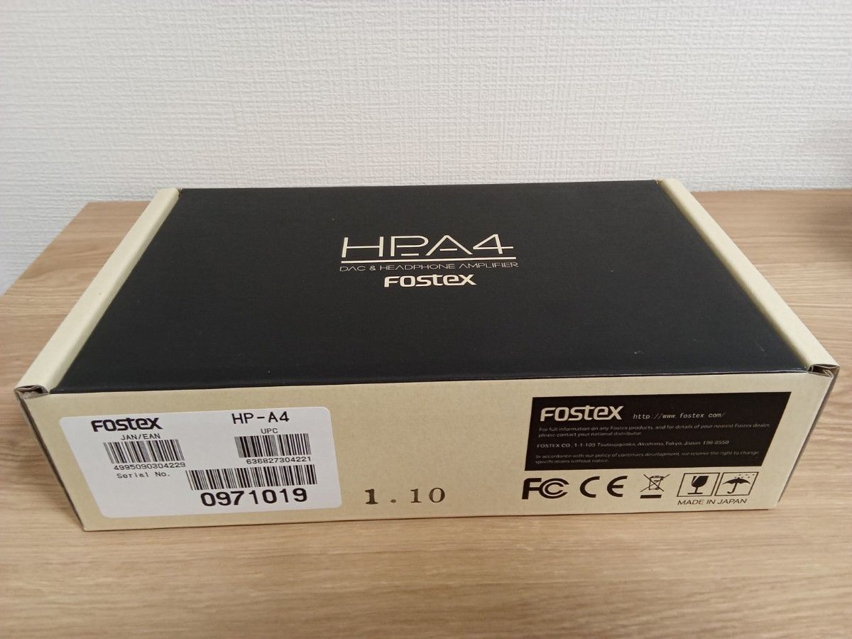 FOSTEX ヘッドホンアンプ D/A変換器内蔵 ハイレゾ対応 HP-A4 FOSTEX ヘッドホンアンプ D/A変換器内蔵 ハイレゾ対応 HP-A4