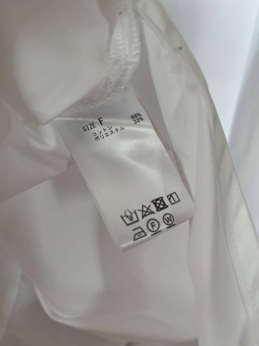 ビアズリー beardsley 長袖 シャツ バンドカラー ホワイト 白 ビアズリー beardsley 長袖 シャツ バンドカラー ホワイト 白