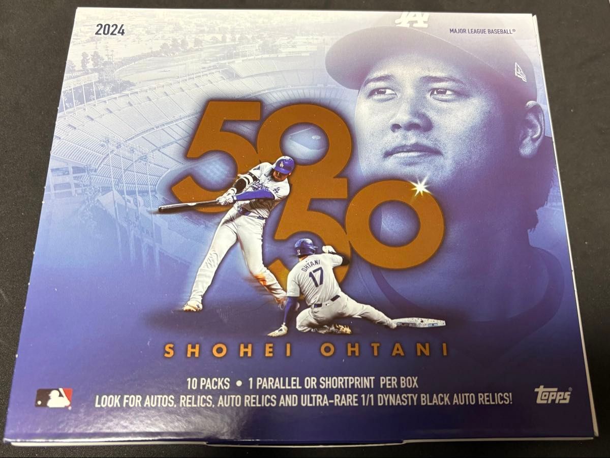 2024 Topps Shohei Ohtani 50/50 Box 大谷翔平 50HR 50SB 全100 2024 Topps Shohei Ohtani 50/50 Box 大谷翔平 50HR 50SB 全100