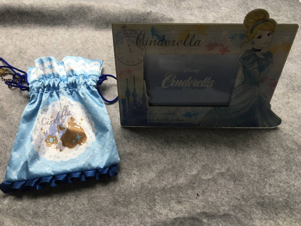 ヤフオク シンデレラ 写真たてと巾着のセット 可愛い お姫 ヤフオク シンデレラ 写真たてと巾着のセット 可愛い お姫