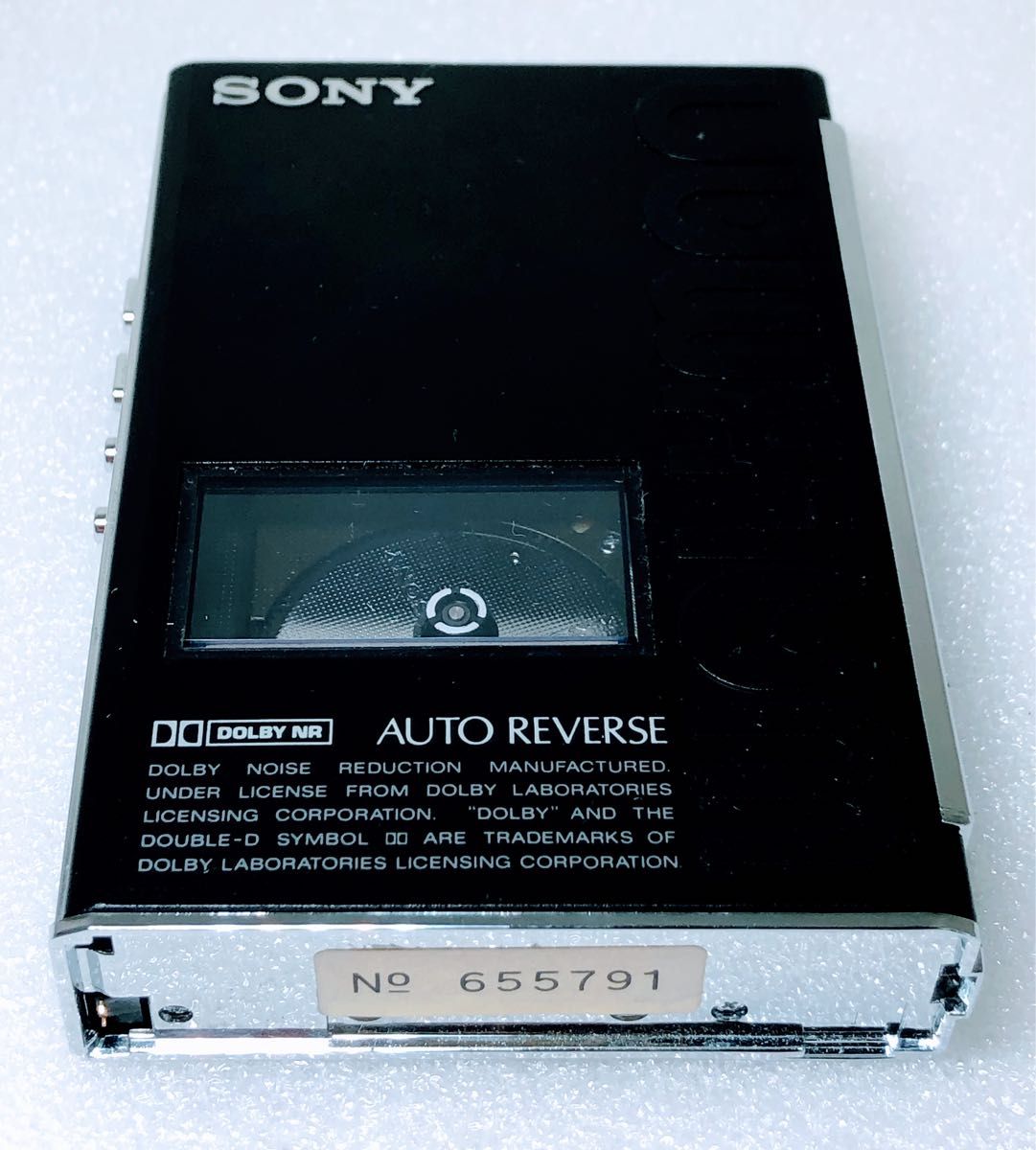 超希少品】SONY カセットWALKMAN WM-103ブラック(ジャンク品 超希少品】SONY カセットWALKMAN WM-103ブラック(ジャンク品