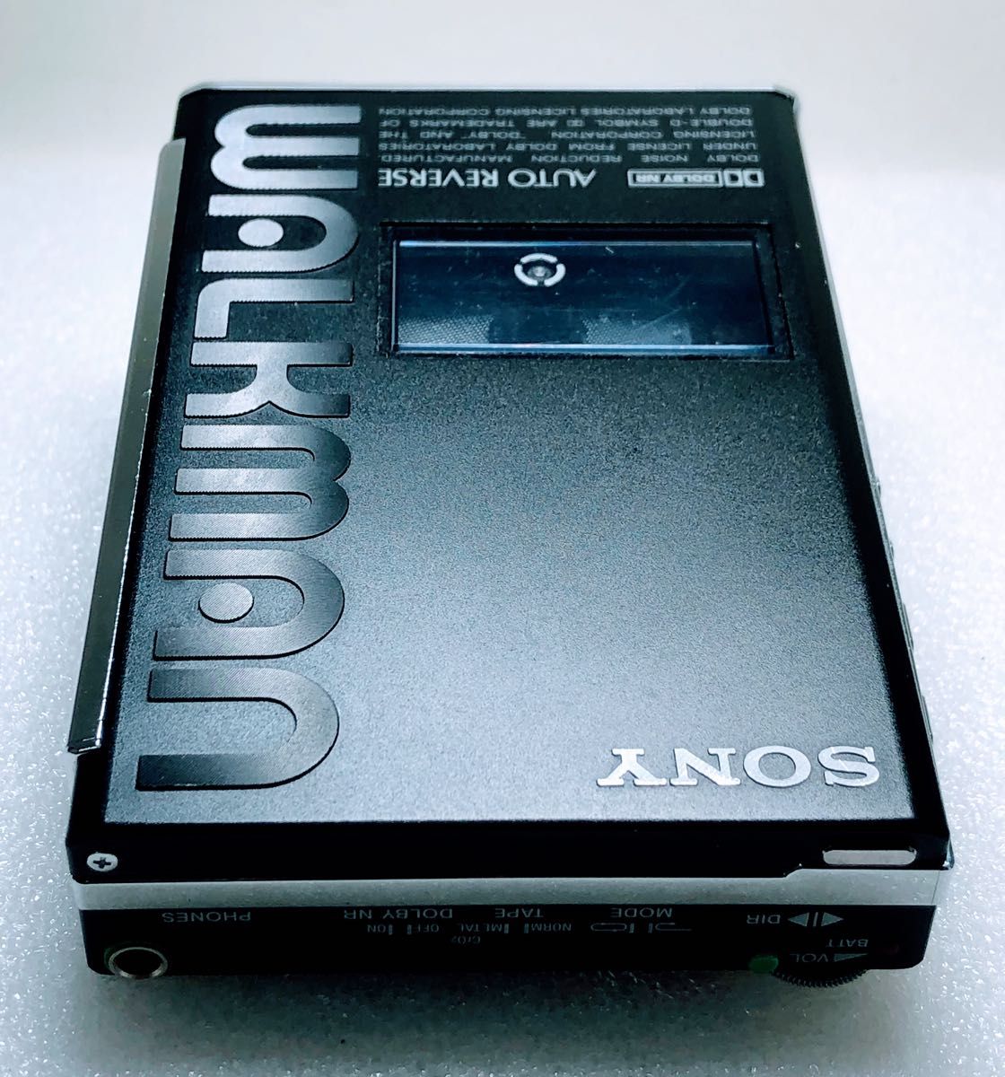 超希少品】SONY カセットWALKMAN WM-103ブラック(ジャンク品 超希少品】SONY カセットWALKMAN WM-103ブラック(ジャンク品
