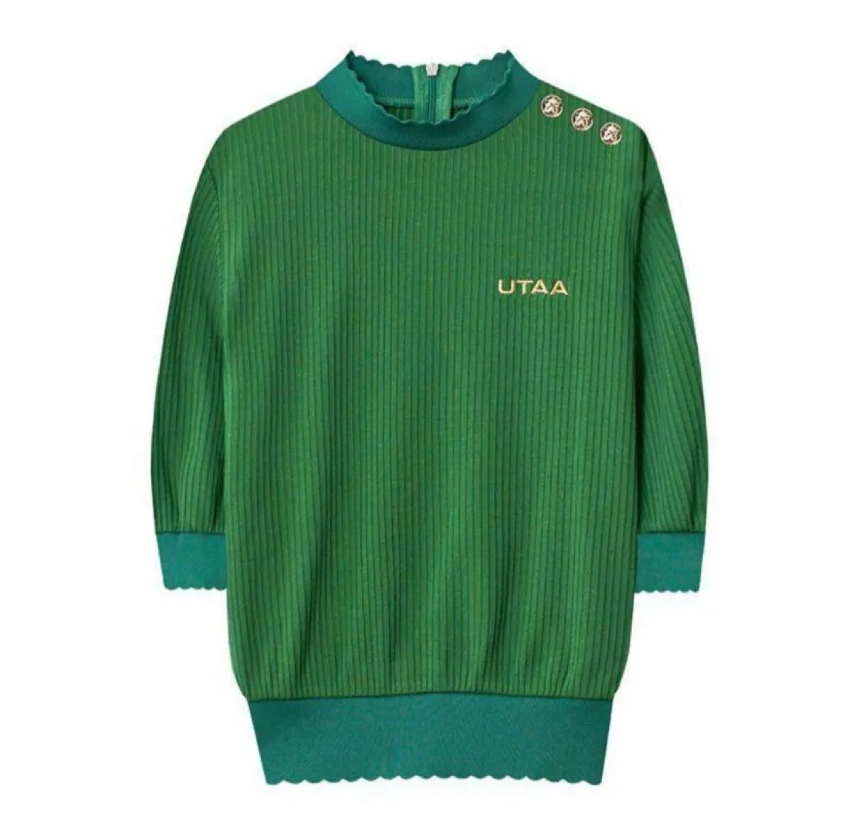UTAA ユタ ゴルフ ウェア セットアップ トップス スカート 上下2 UTAA ユタ ゴルフ ウェア セットアップ トップス スカート 上下2