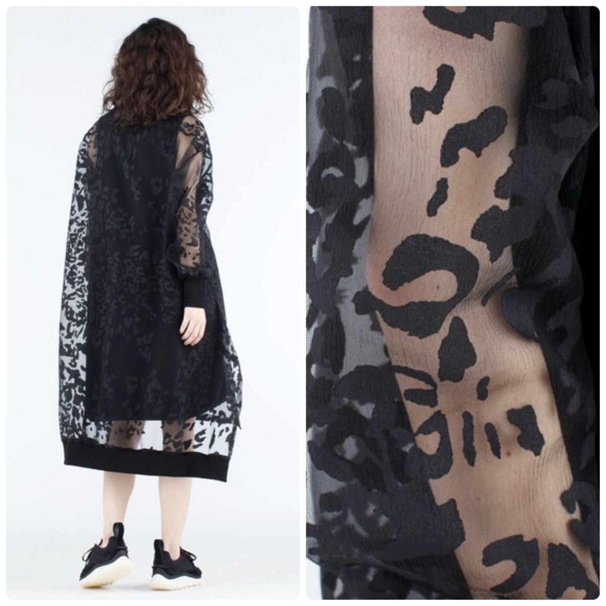未使用】Y-3 ワイスリー W SHEER LEOPARD DRESS|Yahoo!フリマ 未使用】Y-3 ワイスリー W SHEER LEOPARD DRESS|Yahoo!フリマ