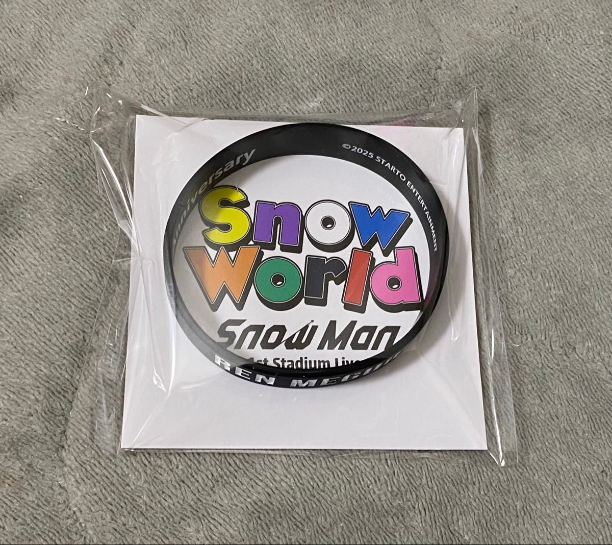 SnowMan Snow World ライブグッズ ラバーバンド 目黒蓮|Yahoo SnowMan Snow World ライブグッズ ラバーバンド 目黒蓮|Yahoo