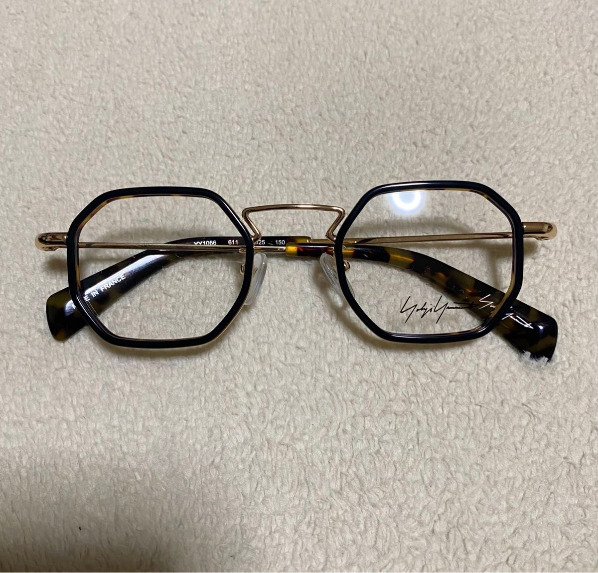 新品Yohji Yamamoto ヨウジ ヤマモト 眼鏡 オクタゴン べっ甲 新品Yohji Yamamoto ヨウジ ヤマモト 眼鏡 オクタゴン べっ甲