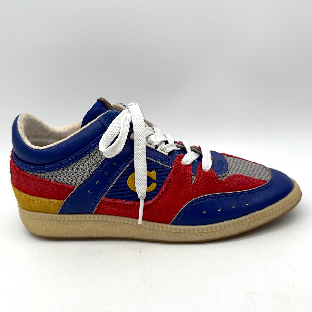 美品〉COACH コーチ【23 5】CitySole ミッドトップ スニーカー 美品〉COACH コーチ【23 5】CitySole ミッドトップ スニーカー