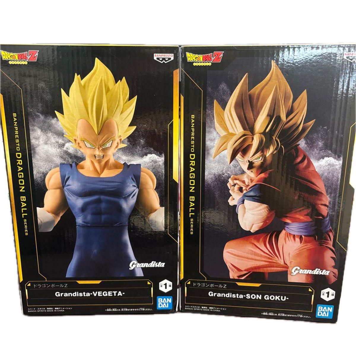 ドラゴンボールZ Grandista 孫悟空 ベジータ フィギュア 2体 ドラゴンボールZ Grandista 孫悟空 ベジータ フィギュア 2体