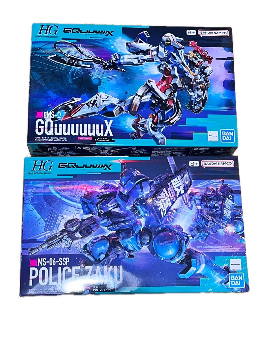 ガンプラ HG ジークアクス/軍警ザク 2種セット 未組立|Yahoo ガンプラ HG ジークアクス/軍警ザク 2種セット 未組立|Yahoo