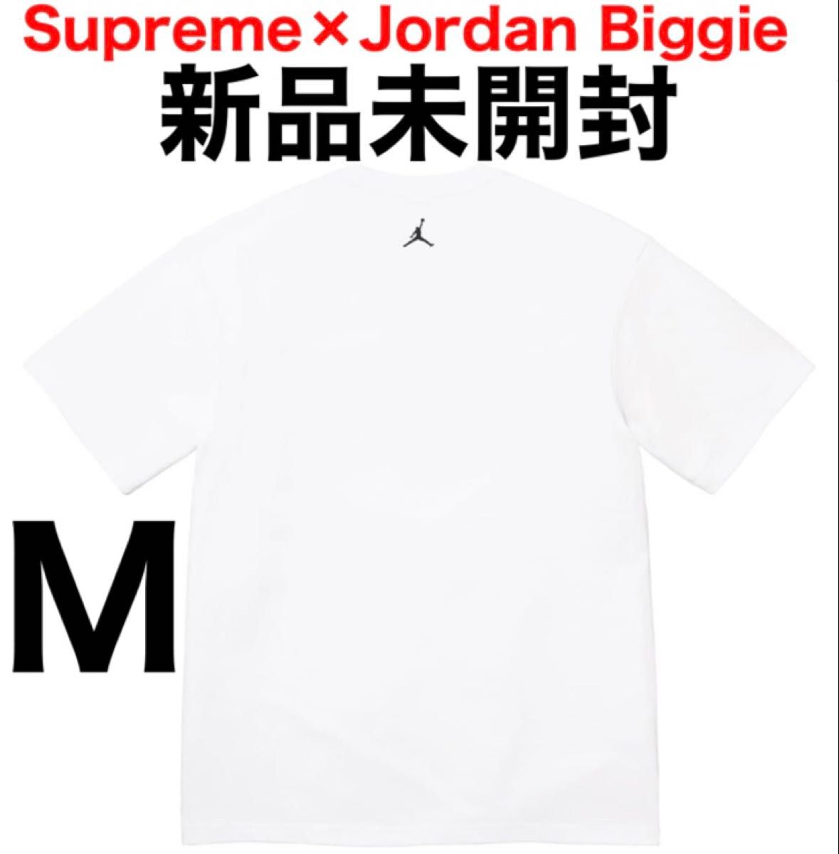 Supreme x Jordan Biggie S/S Top Tシャツ 白M NIKE ジョーダン Supreme x Jordan Biggie S/S Top Tシャツ 白M NIKE ジョーダン