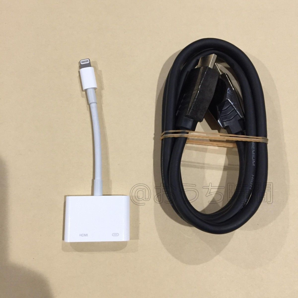 HDMIケーブル付】Apple 純正 Lightning Digital avアダプタ HDMIケーブル付】Apple 純正 Lightning Digital avアダプタ