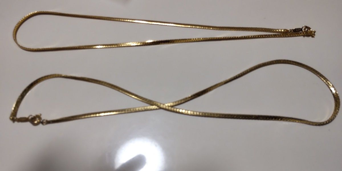イタリー 14K刻印あり 他ネックレス14k刻印あり 金メッキ2点 イタリー 14K刻印あり 他ネックレス14k刻印あり 金メッキ2点