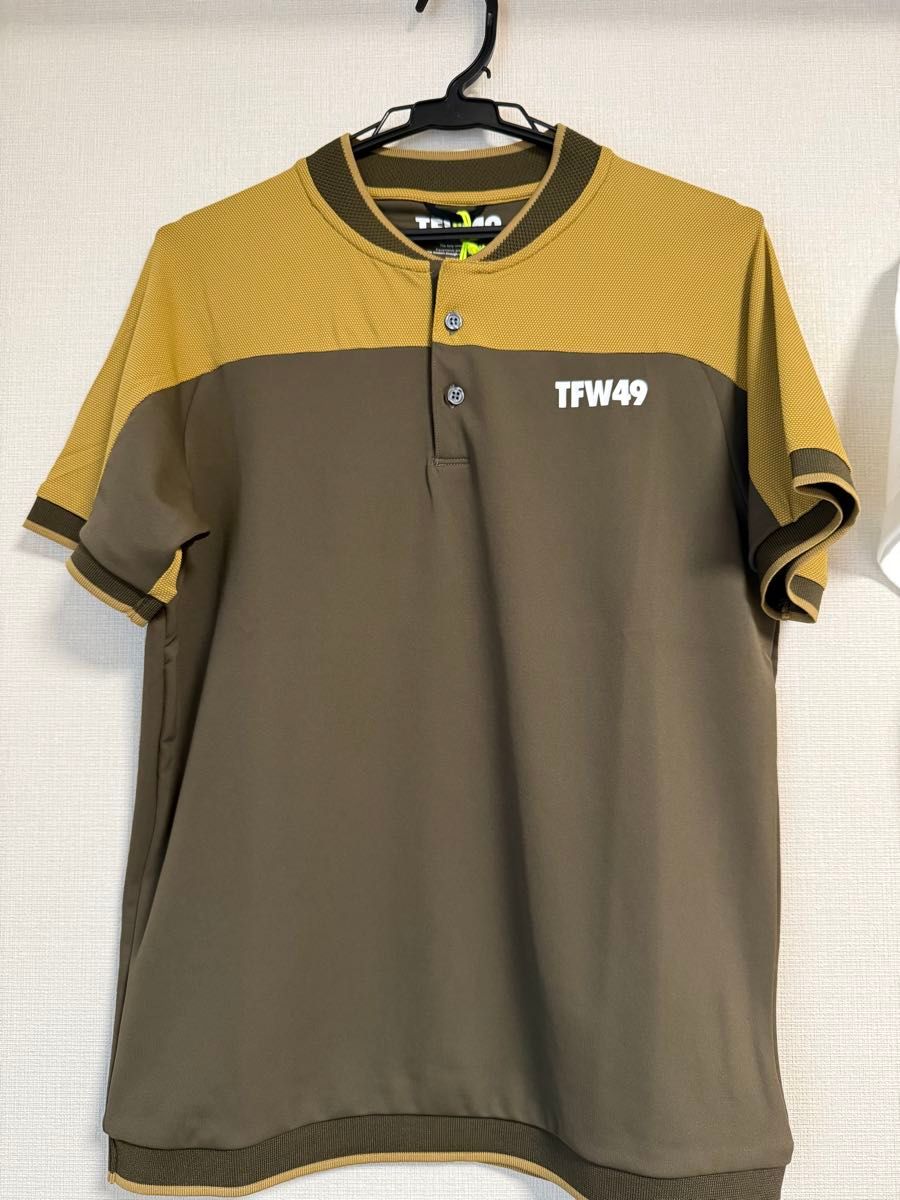 TFW49 COLLAR LESS POLO カラーレスポロシャツ メンズ トップス TFW49 COLLAR LESS POLO カラーレスポロシャツ メンズ トップス
