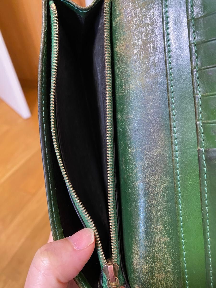 ホワイトハウスコックス 黒レザー長財布 内側緑|Yahoo!フリマ ホワイトハウスコックス 黒レザー長財布 内側緑|Yahoo!フリマ